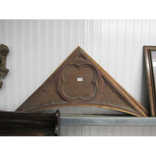 2165 - A pair of Victorian scumble pine corner panels