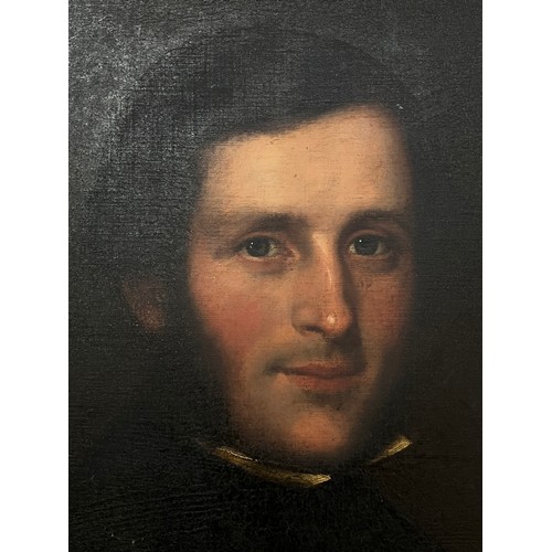 6009 - A Victorian portrait of a smartly dressed gentleman in gilt frame, oil on canvas, 75cm x 60cm