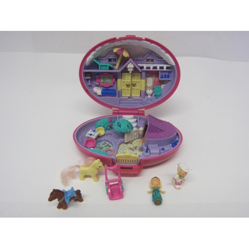 8068 - A collection of Bluebird Toys Polly Pocket play sets c.1990-1996, to include Water Fun Park, Clubhou... 