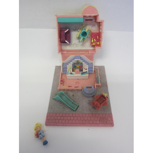 8068 - A collection of Bluebird Toys Polly Pocket play sets c.1990-1996, to include Water Fun Park, Clubhou... 