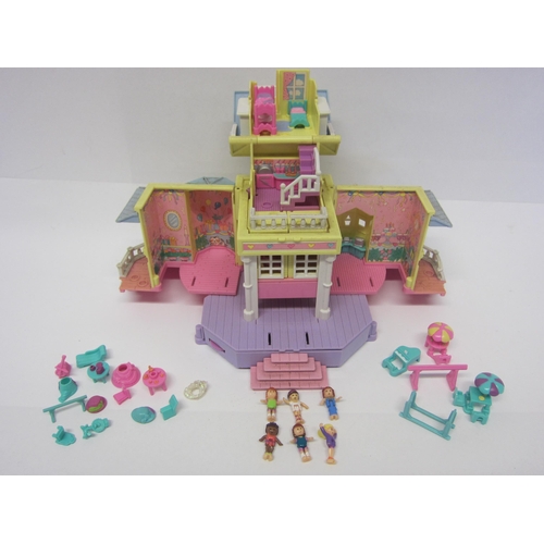 8068 - A collection of Bluebird Toys Polly Pocket play sets c.1990-1996, to include Water Fun Park, Clubhou... 