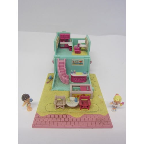 8068 - A collection of Bluebird Toys Polly Pocket play sets c.1990-1996, to include Water Fun Park, Clubhou... 