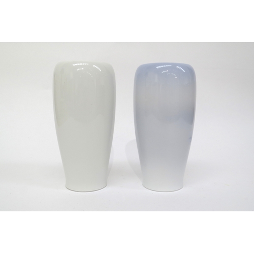 6287 - Two similar Royal Copenhagen maritime scene vases, 17cm tall  (R)  £60