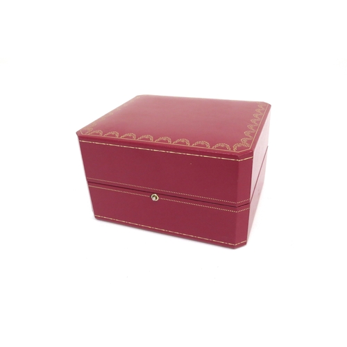 6315 - WITHDRAWN - A Cartier watch box, empty