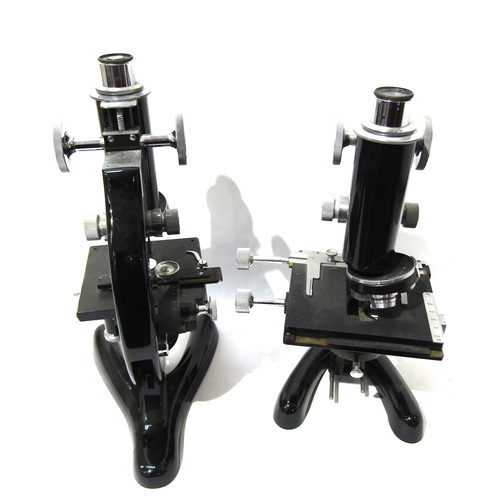 6186 - Two Beck London microscopes model 33380 and 21548  (E)  £30-40  GROUP