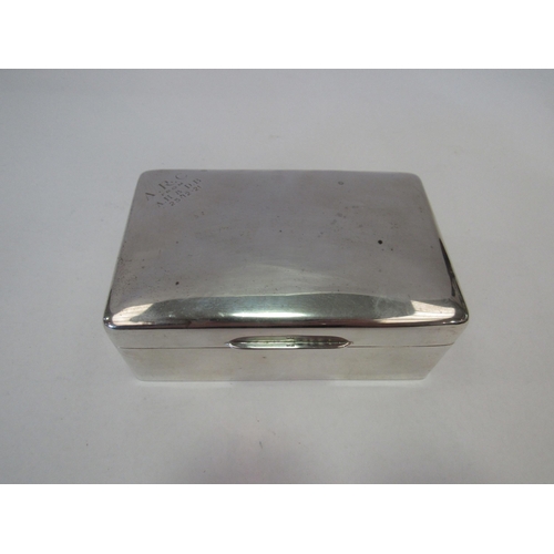 1316 - A Charles & Richard Comyns silver cigarette box