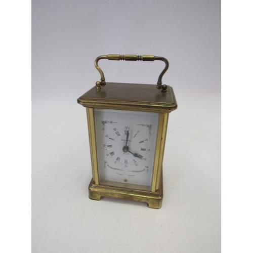 1325 - A Bayard French brass cased carriage clock, 11cm tall