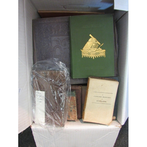 1485 - Two boxes of miscellaneous volumes to include 