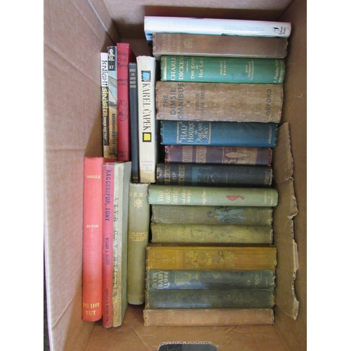 1486 - Three boxes of miscellaneous volumes to include Whitehead & Russell 