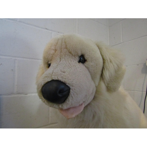 1007 - An Animal Alley toy Labrador, 44cm tall