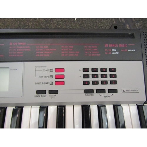 1091 - A Casio CTK-1500 digital keyboard, boxed with leads and instructions     (R) £20