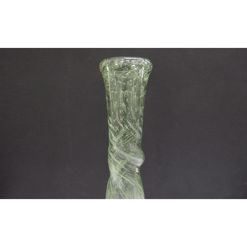 6358 - A Kimball and Durand Art Glass Company adventurine Clutha vase C1925 with etched K107 mark to base, ... 