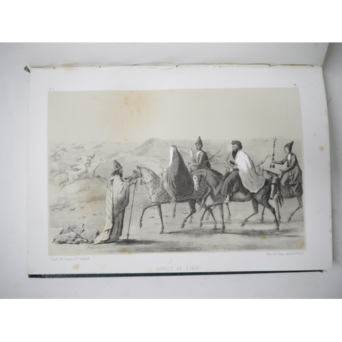 7340 - (India, Punjab – Travel of Russian Prince to Persia.) Prince Alexis Soltykoff: 'Voyage en Perse', Pa... 