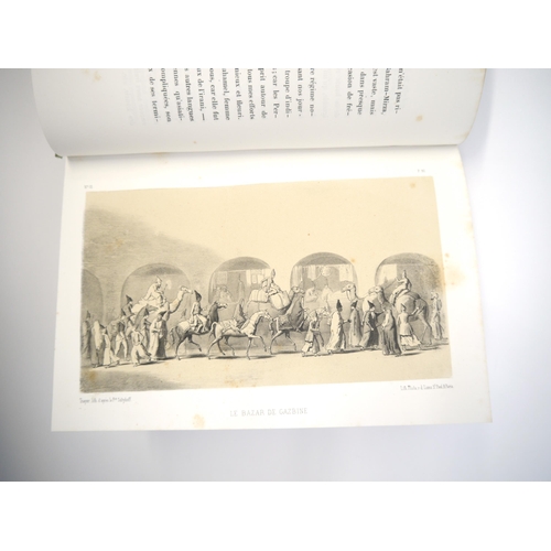 7340 - (India, Punjab – Travel of Russian Prince to Persia.) Prince Alexis Soltykoff: 'Voyage en Perse', Pa... 