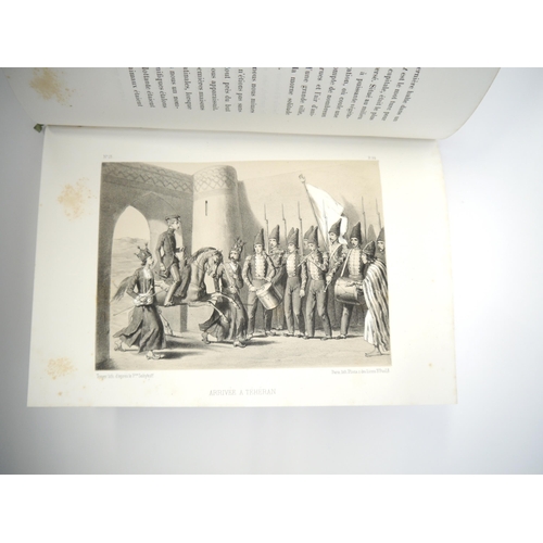 7340 - (India, Punjab – Travel of Russian Prince to Persia.) Prince Alexis Soltykoff: 'Voyage en Perse', Pa... 