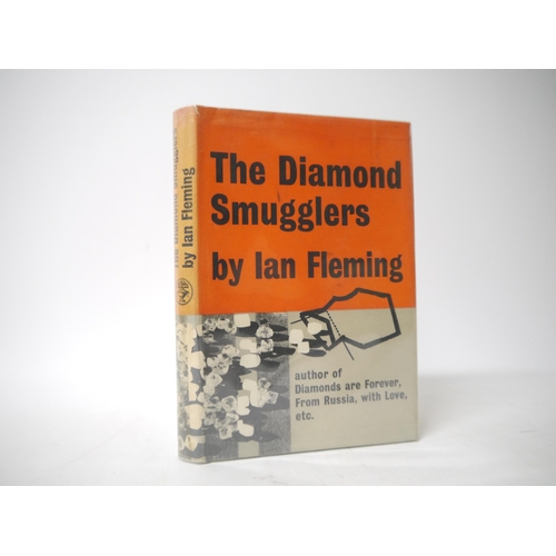 7161 - Ian Fleming: 'The Diamond Smugglers', London, Jonathan Cape, 1957, 1st edition, original black cloth... 