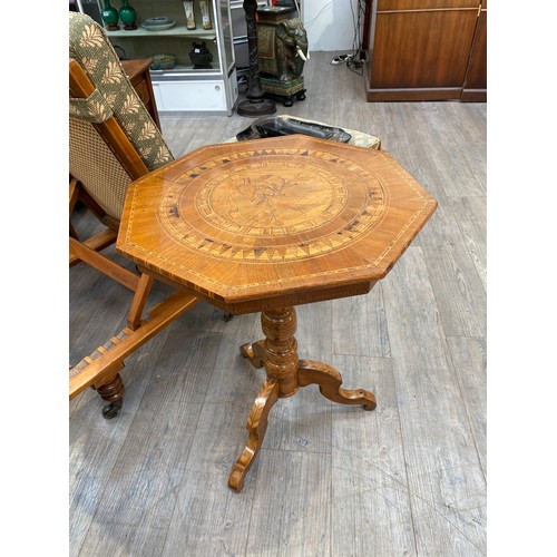 6113 - A Sorrento inaid occasional table, 73.5cm x 57cm x 57cm