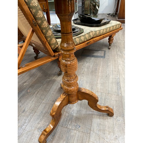 6113 - A Sorrento inaid occasional table, 73.5cm x 57cm x 57cm