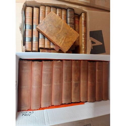 1483 - Ten volumes Thackeray to include 