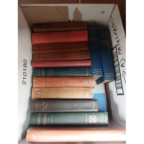 1482 - Two boxes of miscellaneous, volumes to include Rudyard Kipling, 