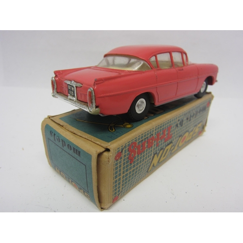 8119A - A Triang Spot-On 165 diecast model Vauxhall Cresta in salmon pink, cream interior with red plastic s... 