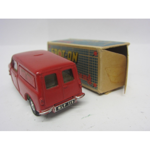 8108 - A Triang Spot-On 210/1 diecast model Morris Royal Mail Mini-Van in red with cream interior, in origi... 