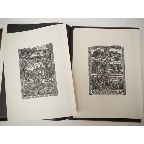 7011 - John Lawrence: 'A Selection of Wood Engravings', London, The Camberwell Press, 1986, limited edition... 