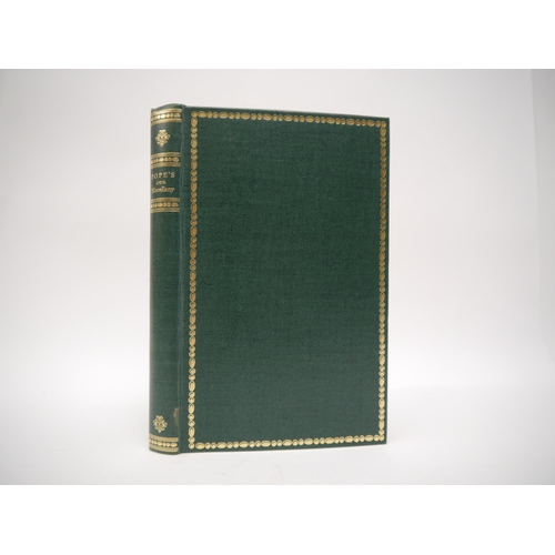 7020 - (Nonesuch Press.) Alexander Pope: 'Pope's Own Miscellany. Being a reprint of Poems on Several Occasi... 