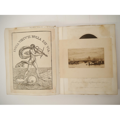 7097 - A disbound scrap album belonging to William George Benjamin Bullock Barker, of Shipdham Hall, Norfol... 