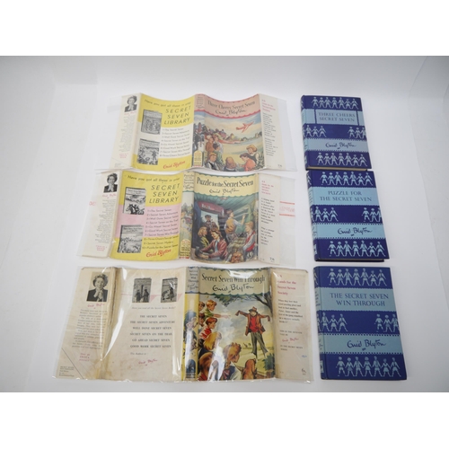 7150 - Enid Blyton, the 'Secret Seven' series of adolescent detective novels, complete set of 15 works, all... 