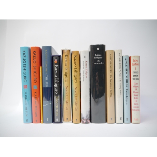 7177 - Kazuo Ishiguro, a collection of 13 works, all first editions, first impressions, ALL SIGNED, compris... 