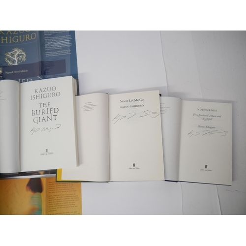 7177 - Kazuo Ishiguro, a collection of 13 works, all first editions, first impressions, ALL SIGNED, compris... 