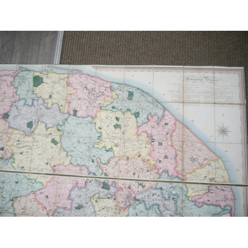 7322 - (Map.) Andrew Bryant: 'Map of the County of Norfolk from Actual Survey by A. Bryant, In the Years 18... 