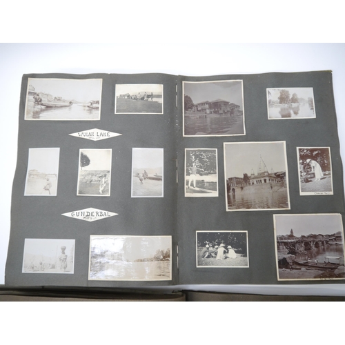 7339 - (India) Photo album compiled, possibly by a British official, in the course of extensive travels in ... 