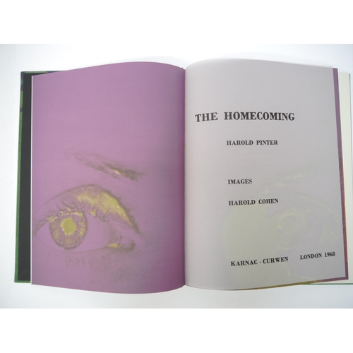 7089 - Harold Pinter. 'The Homecoming',  Images by Harold Cohen. Curwen Press, 1968. Large folio (45 x 35cm... 