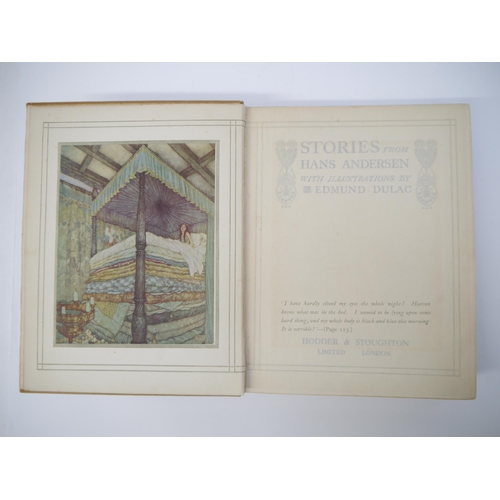 7102 - Edmund Dulac (illustrated): 'Stories from Hans Andersen', London, Hodder & Stoughton, [1911], 1st tr... 