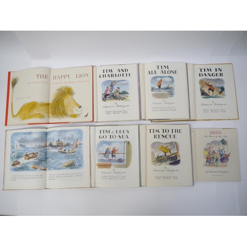 7106 - Edward Ardizzone, 8 titles, all with colour illustrations throughout, comprising: 'Paul The Hero of ... 