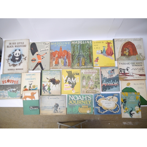 7120 - Nineteen mainly mid 20th Century children's & illustrated titles, many larger format picture books, ... 