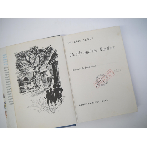 7127 - Phyllis Arkle: 'Roddy and the Rustlers', Leicester, Brockhampton, 1972, 1st edition, b/w frontis + i... 