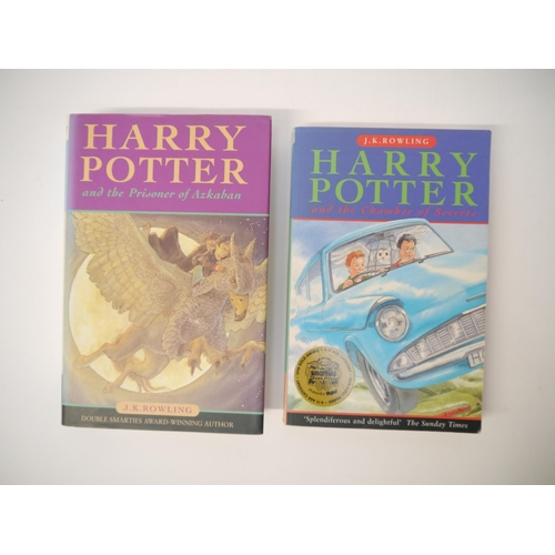 7134 - J.K. Rowling, 2 Harry Potter 1st edition, 1st impressions, both published London, Bloomsbury, both w... 