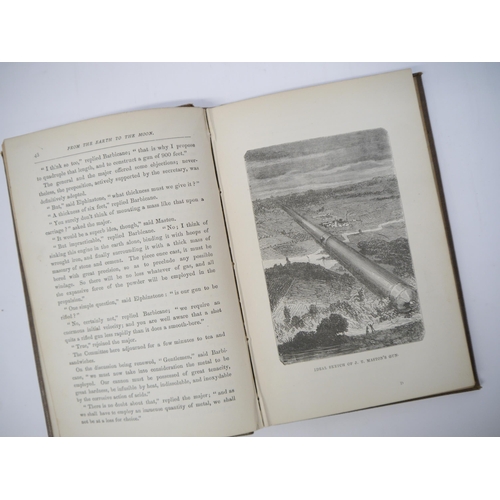 7135 - Jules Verne: 'From the Earth to the Moon Direct in 97 Hours 20 Minutes'. London, Sampson Low, 1886, ... 