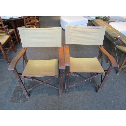 1019 - A Christian Liaigre stained wood slatted dining table, 76cm tall x 200cm long x 120cm wide, and eigh... 