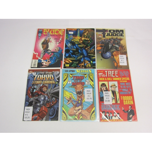 8038 - A large collection of assorted modern comics including Valiant, Eclipse Comics, Image, A C Comics, R... 