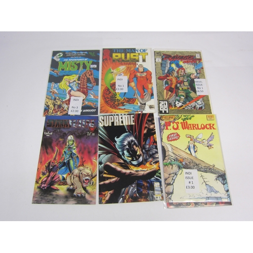 8038 - A large collection of assorted modern comics including Valiant, Eclipse Comics, Image, A C Comics, R... 