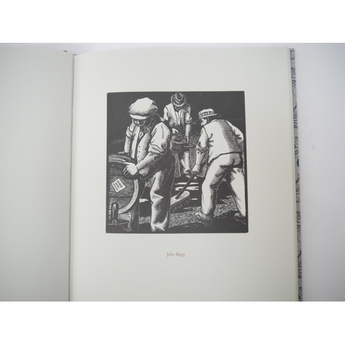 7004 - (Fleece Press.) Simon Brett (Intro.): 'A Cross Section, the Society of Wood Engravers in 1988', The ... 