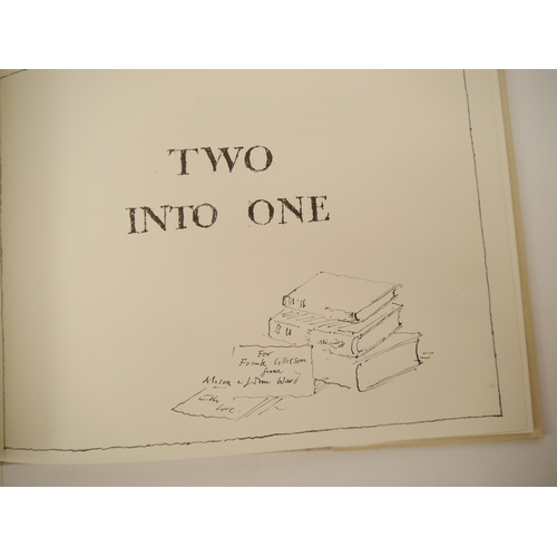 7052 - John Ward; Patric Dickinson: 'Two into One', Geerings of Ashford Ltd, 1988, limited edition, number ... 