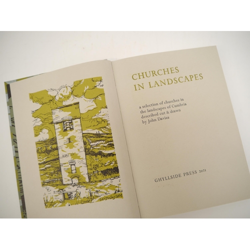 7064 - (Ghyllside Press.) John Davies: 'Churches in Landscapes. A selection of churches in the landscapes o... 