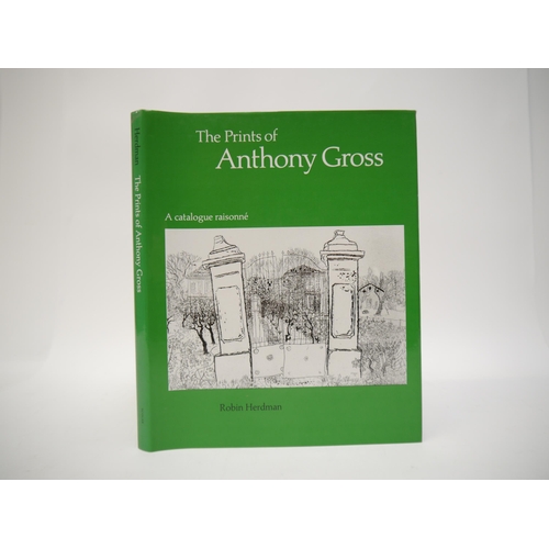 7066 - Anthony Gross; Robin Herdman: 'The Prints of Anthony Gross: A Catalogue Raisonné', Scolar Press, 199... 