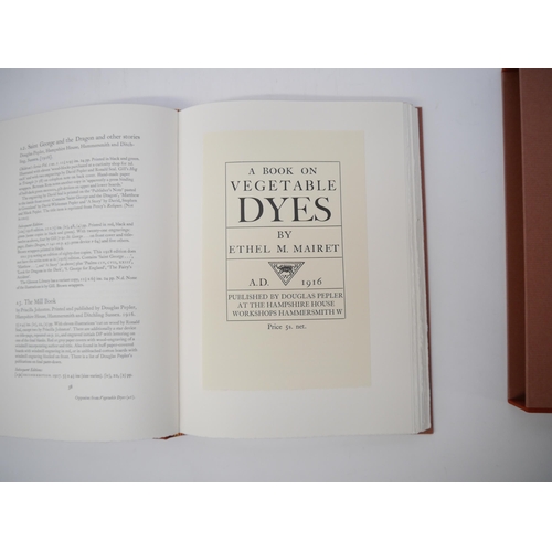 7069 - (The Whittington Press.) Michael Taylor & Brocard Sewell: 'Saint Dominic's Press. A Bibliography 191... 