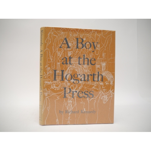 7072 - (Whittington Press.) Richard Kennedy: 'A Boy at the Hogarth Press', The Whittington Press, 1972, lim... 